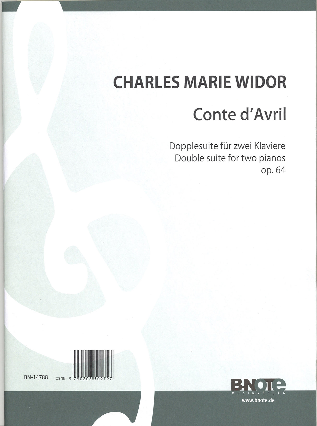 Widor, Conte d'avril op. 64 (B-Note)