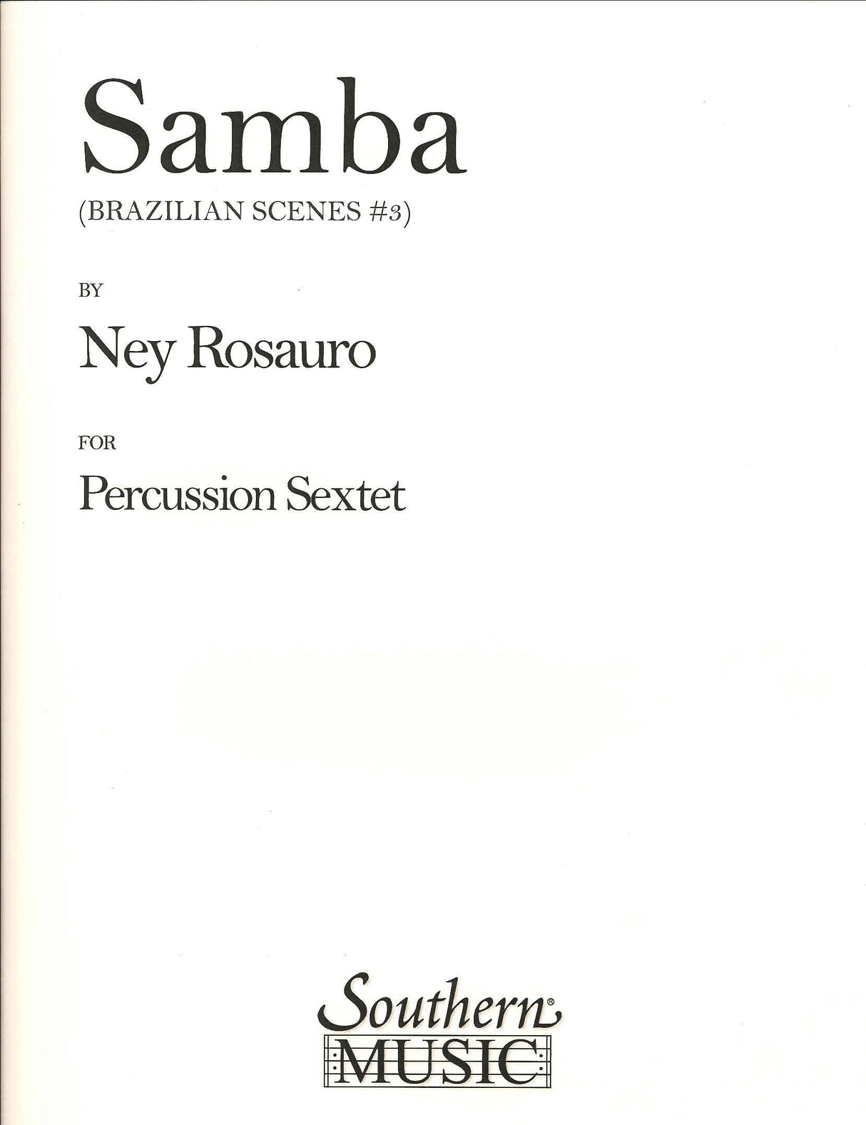 Rosauro, Samba (6 Players) Set (Southern)