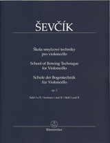 Sevcik, School of Bowing op. 2 Bk 1 (Barenreiter)