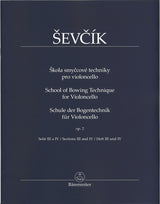 Sevcik, School of Bowing op. 2 Bk 2 (Barenreiter)