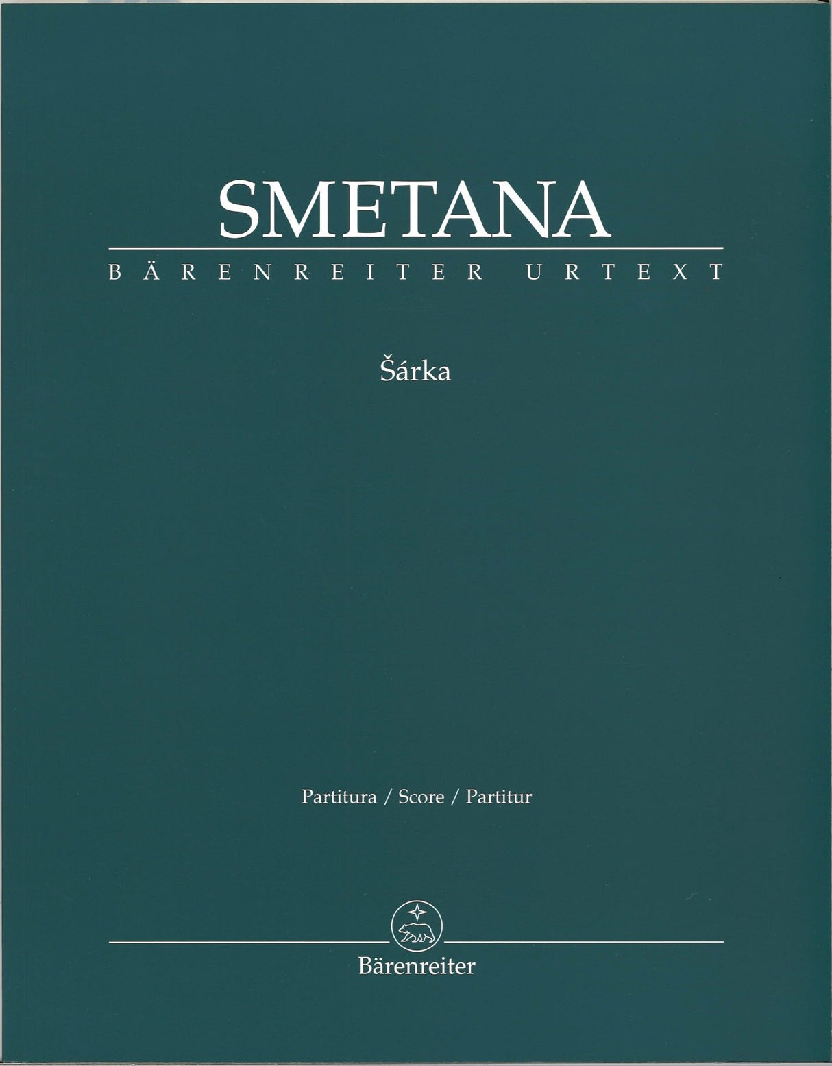 Smetana, Ma vlast 3 Sarka Full Score (Barenreiter)