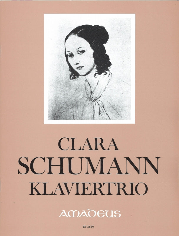 Schumann,C., Trio op. 17 (Vn,Vc,Pf) (Amadeus Verlag)