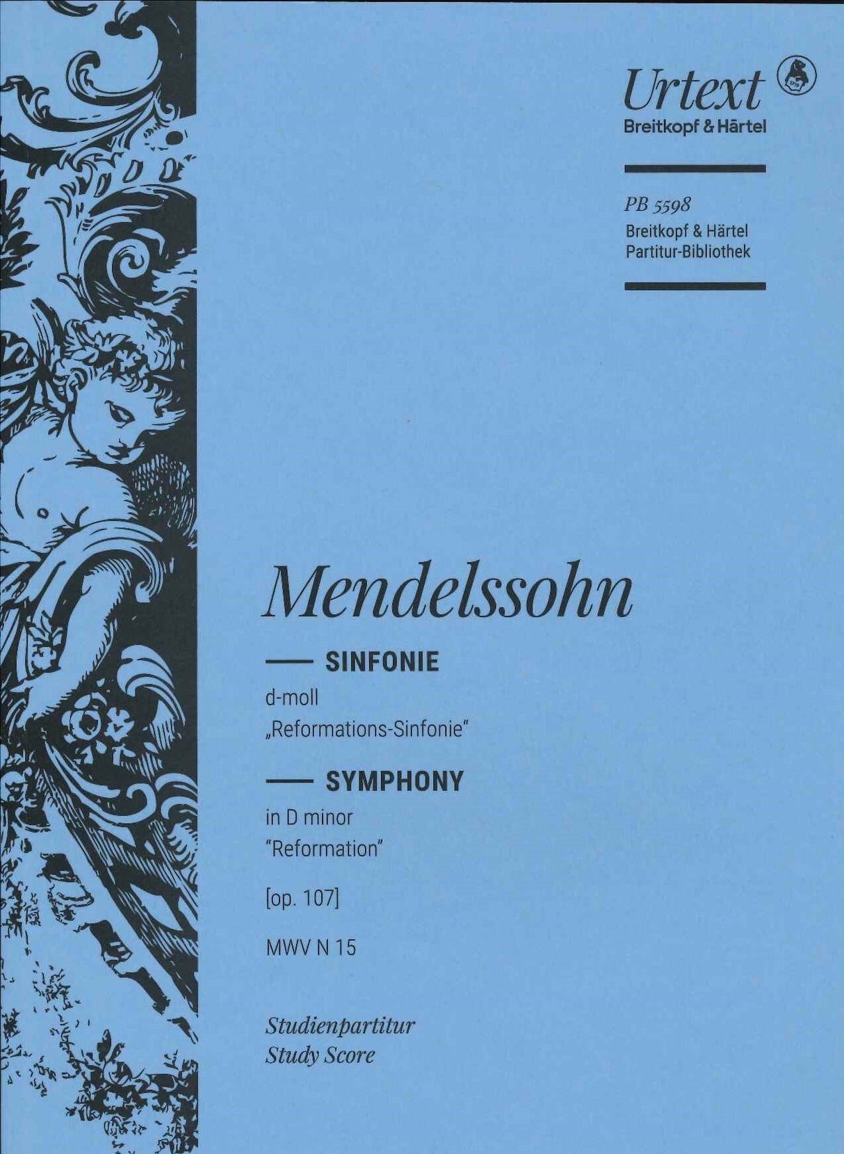 Mendelssohn, Symphony No. 5 Study Score (Breitkopf)