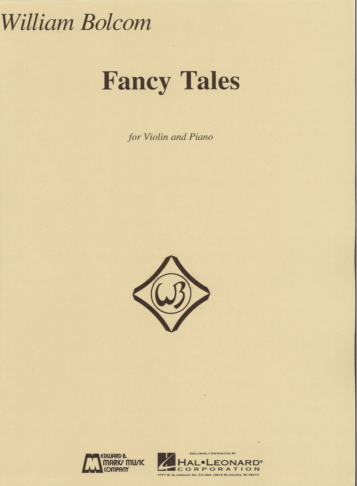 Bolcom, Fancy Tales (Marks)