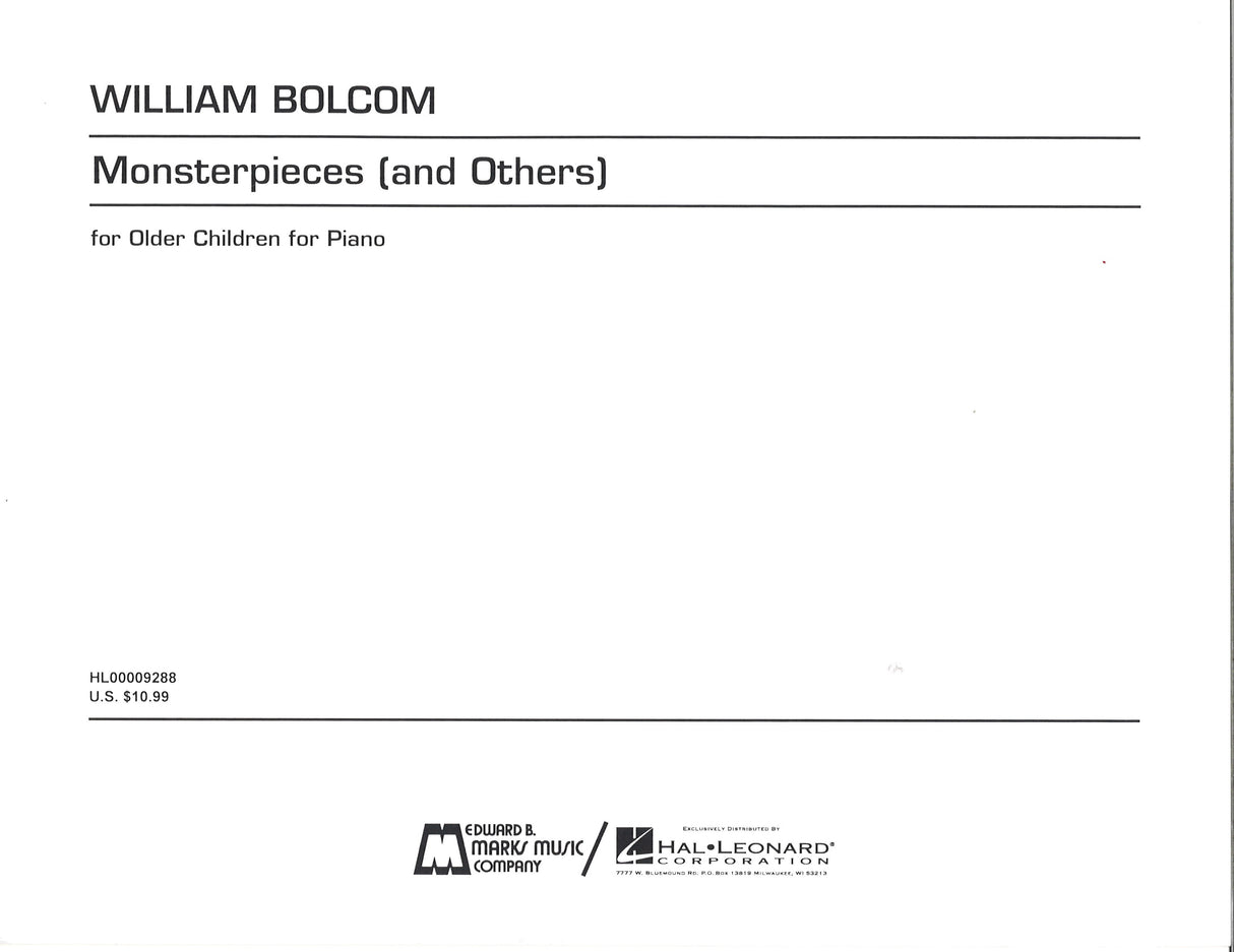 Bolcom, Monsterpieces and Others (Marks)