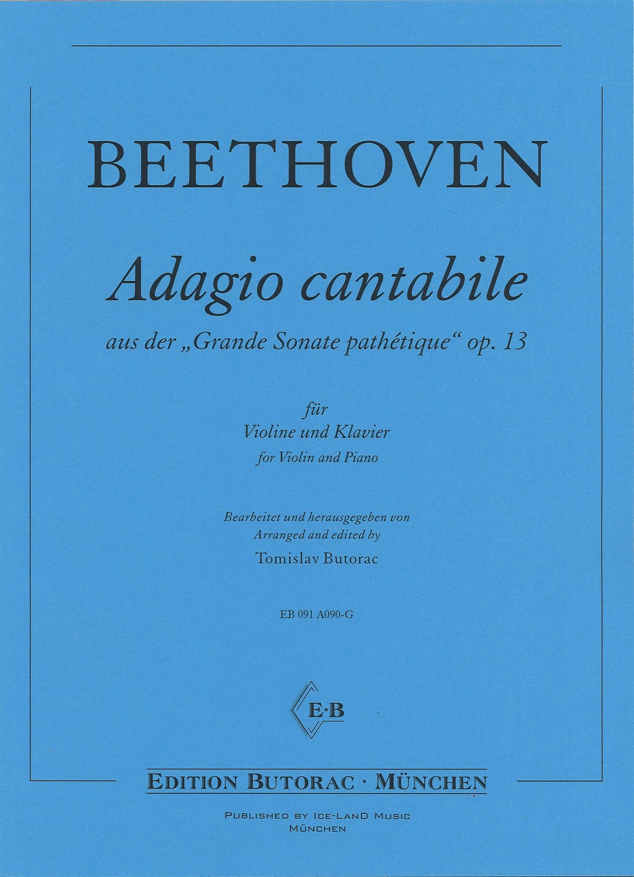Beethoven, Adagio cantabile aus op. 13 (Butorac/Ice-Land Music)