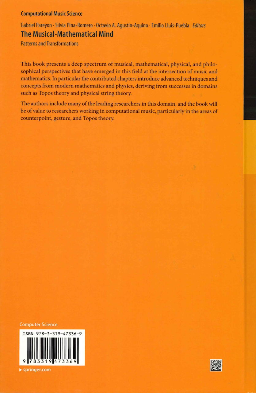 Agustin-Aquino,Musical-Mathematical Mind (Springer-Verlag)
