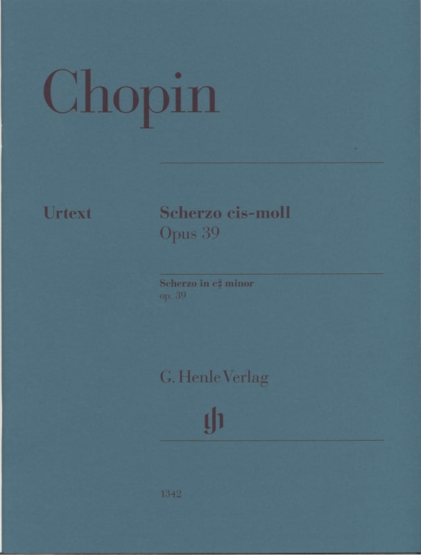 Chopin, Scherzo op. 39 in c# (Henle)