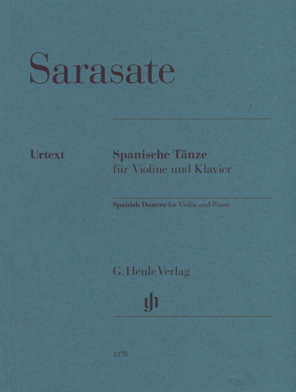 Sarasate, Spanische Tanze op.21,22,23,26 (Henle)