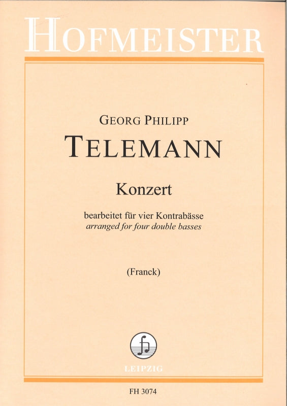 Telemann, Concerto TWV 40/202 (4CB) (Hofmeister)