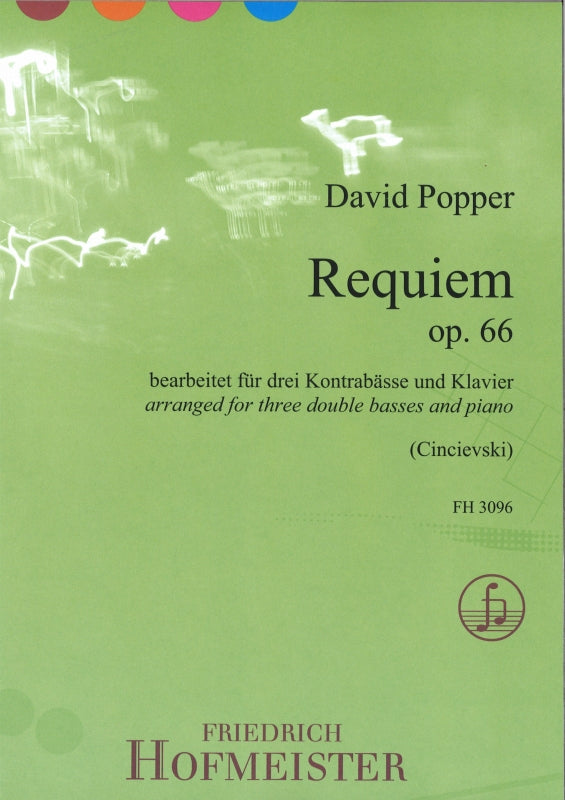 Popper, Requiem op. 66 (3CB,Pf) (Hofmeister)