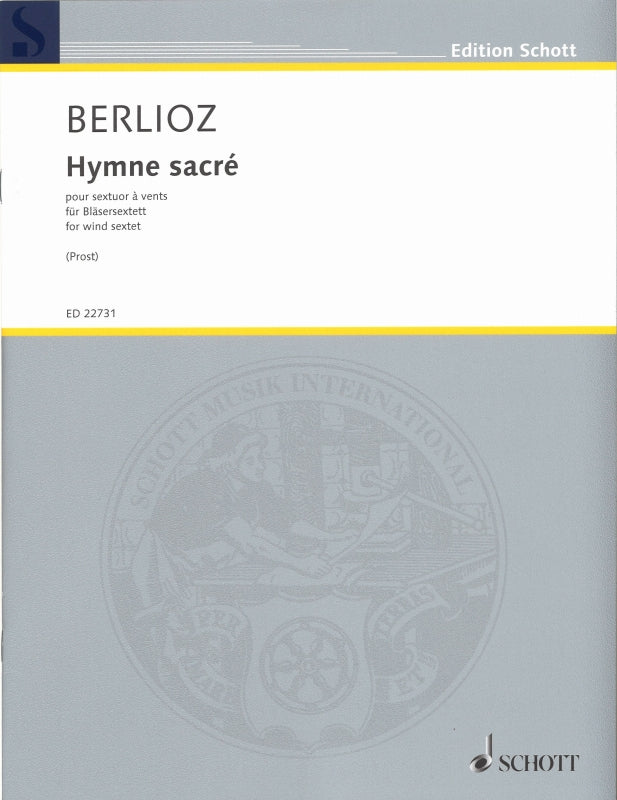 Berlioz, Hymne sacre H 44c (Schott)