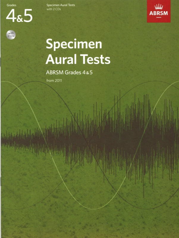 Specimen Aural Tests, Grades 4-5 with CD (Associated Board (ABRSM))