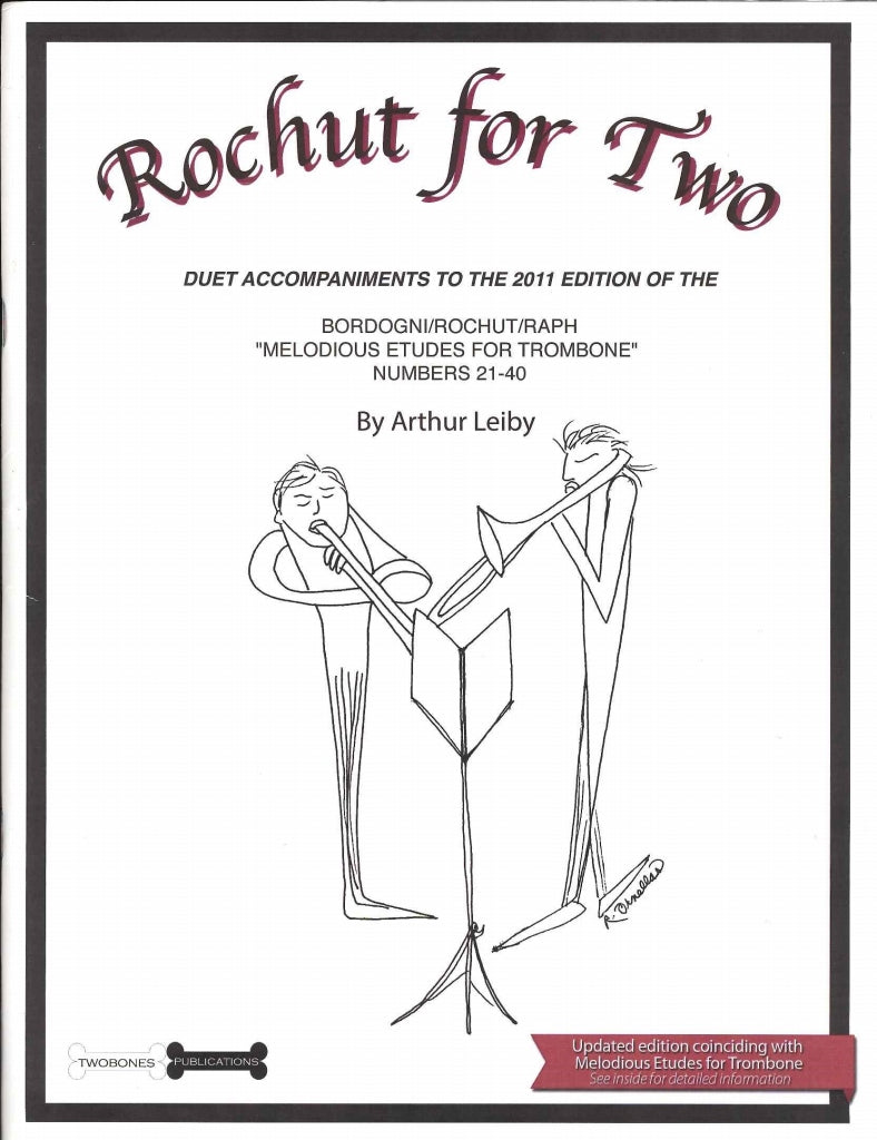 Rochut for Two: Melodious Etudes 21-40 (Twobones Publications)