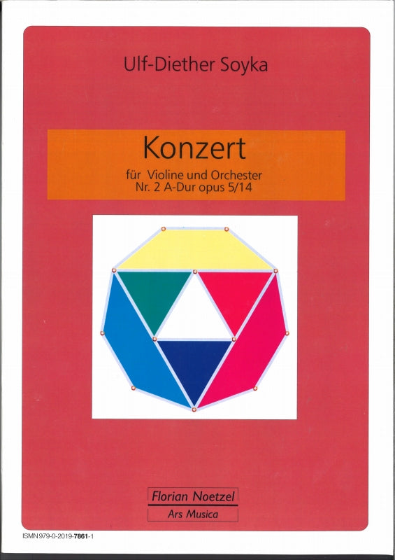 Soyka, Concerto for Violin No. 2 (Noetzel)