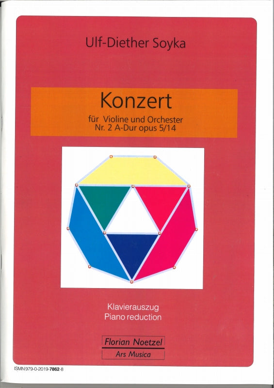 Soyka, Concerto for Violin No. 2 (Noetzel)