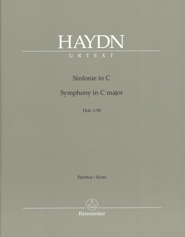 Haydn, Symphony No. 90 in C Full Score (Barenreiter)