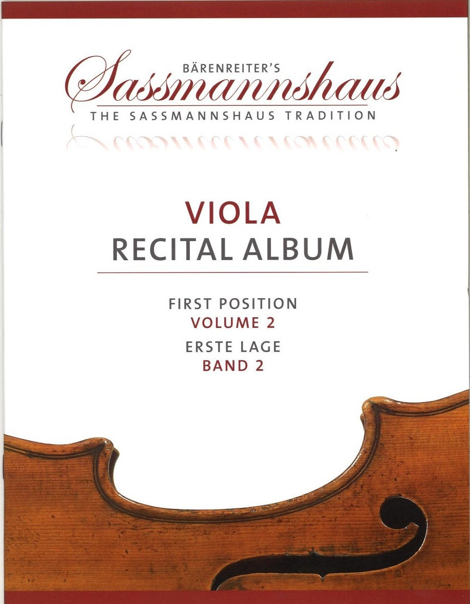 Viola Recital Album 1st Pos. Vol. 2 (Barenreiter)