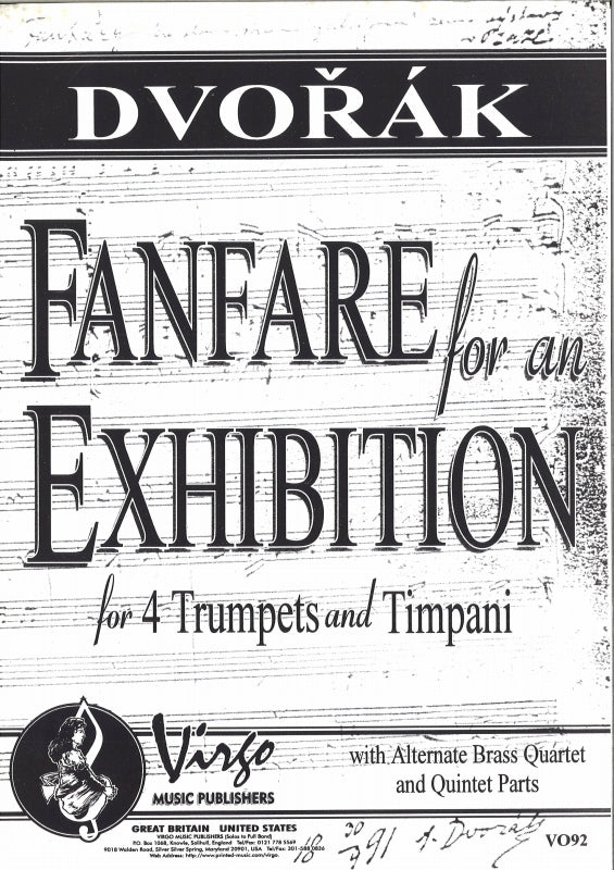 Dvorak, Fanfare for an Exhibition (Virgo)