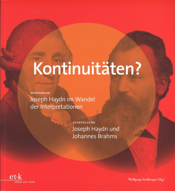 Sandberger, Kontinuitaten?: Symposium (Text + Kritik)