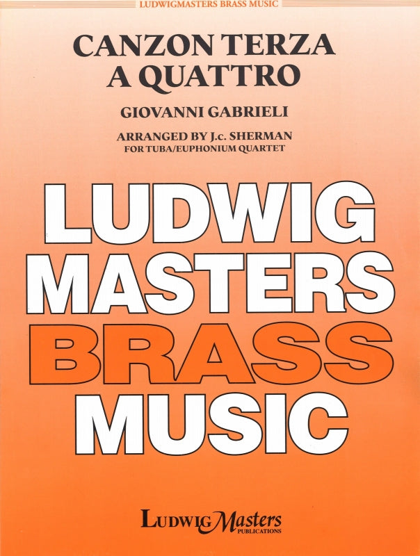 Gabrieli, Canzon No. 3 a 4 (2Euph,2Tba) (LudwigMasters)