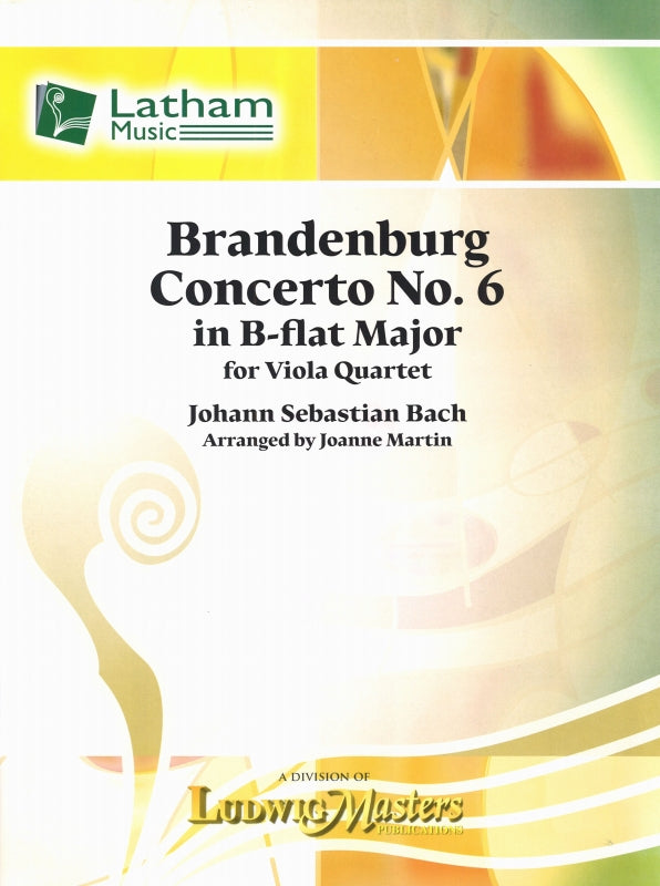Bach, Brandenburg Concerto No. 6 (4Va) (LudwigMasters)