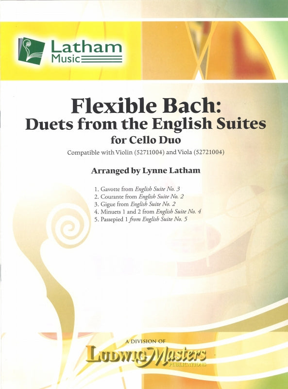 Bach, Flexible Bach (2Vc) (Latham Music/LudwigMasters)