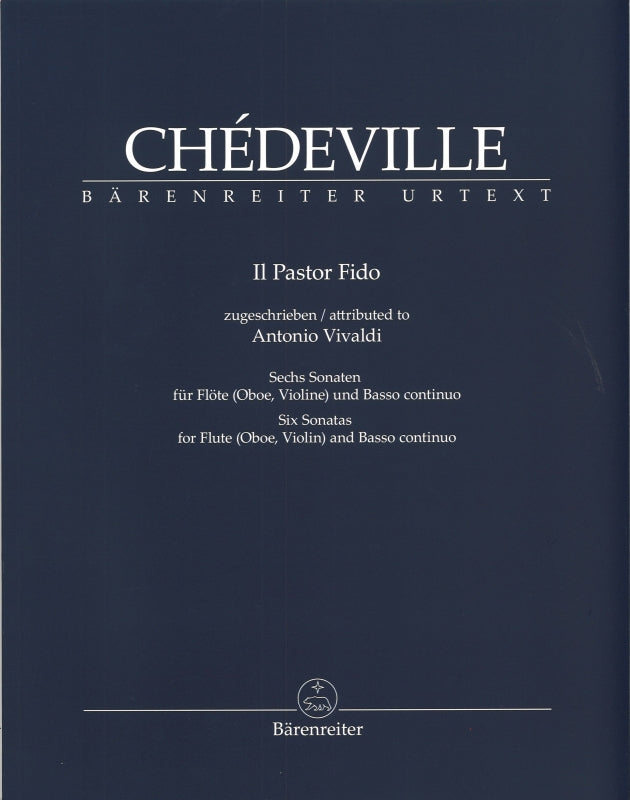 Chedeville, Pastor fido: 6 Sonaten (Barenreiter)