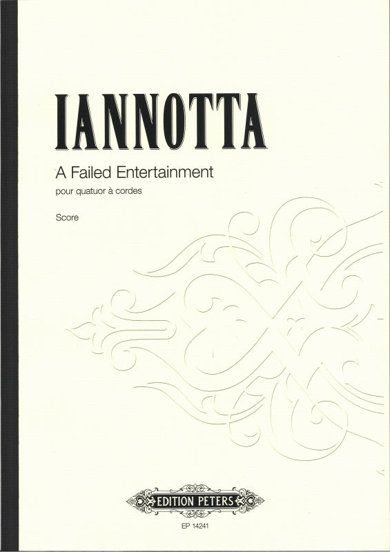 Iannotta, Failed Entertainment (Peters)