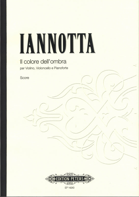 Iannotta, Colore dell'ombra (Vn,Vc,Pf) (Peters)