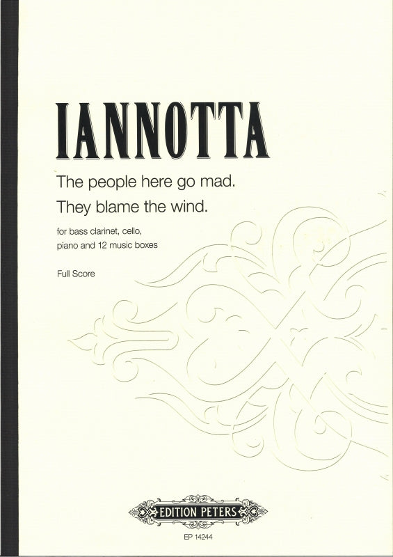 Iannotta, People here go mad... (Peters)