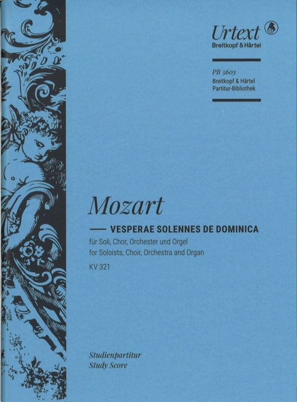 Mozart, Vesperae de Dominica KV 321 (Breitkopf)
