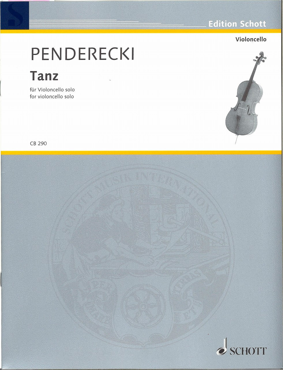 Penderecki, Tanz (Vc Solo) (Schott)