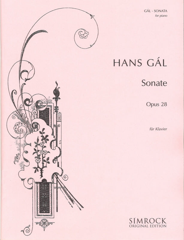 Gal, Sonata op. 28 (Simrock)