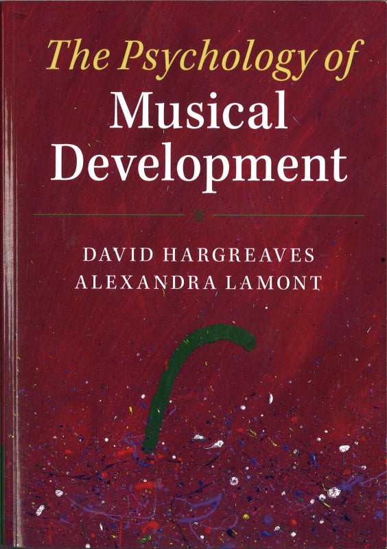 Hargreaves, Psychology of Musical Develo (Cambridge University Press)