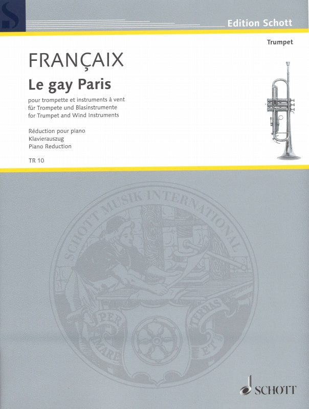Francaix, Gay Paris (Schott)