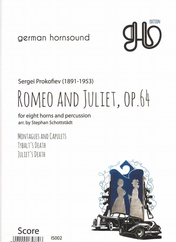 Prokofiev, Romeo and Juliet (8Hn,Perc) (GHS Edition/Kobl)