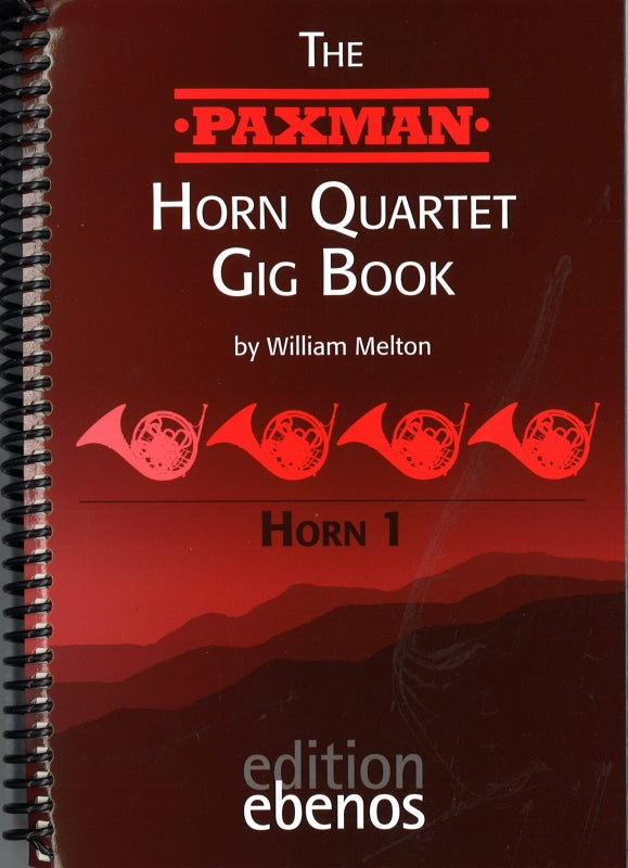 Paxman Horn Quartet Gig Book (Ebenos)