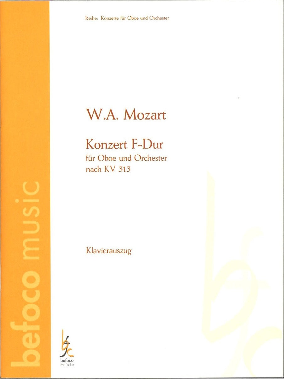Mozart, Concerto KV 313 in F (Befoco)