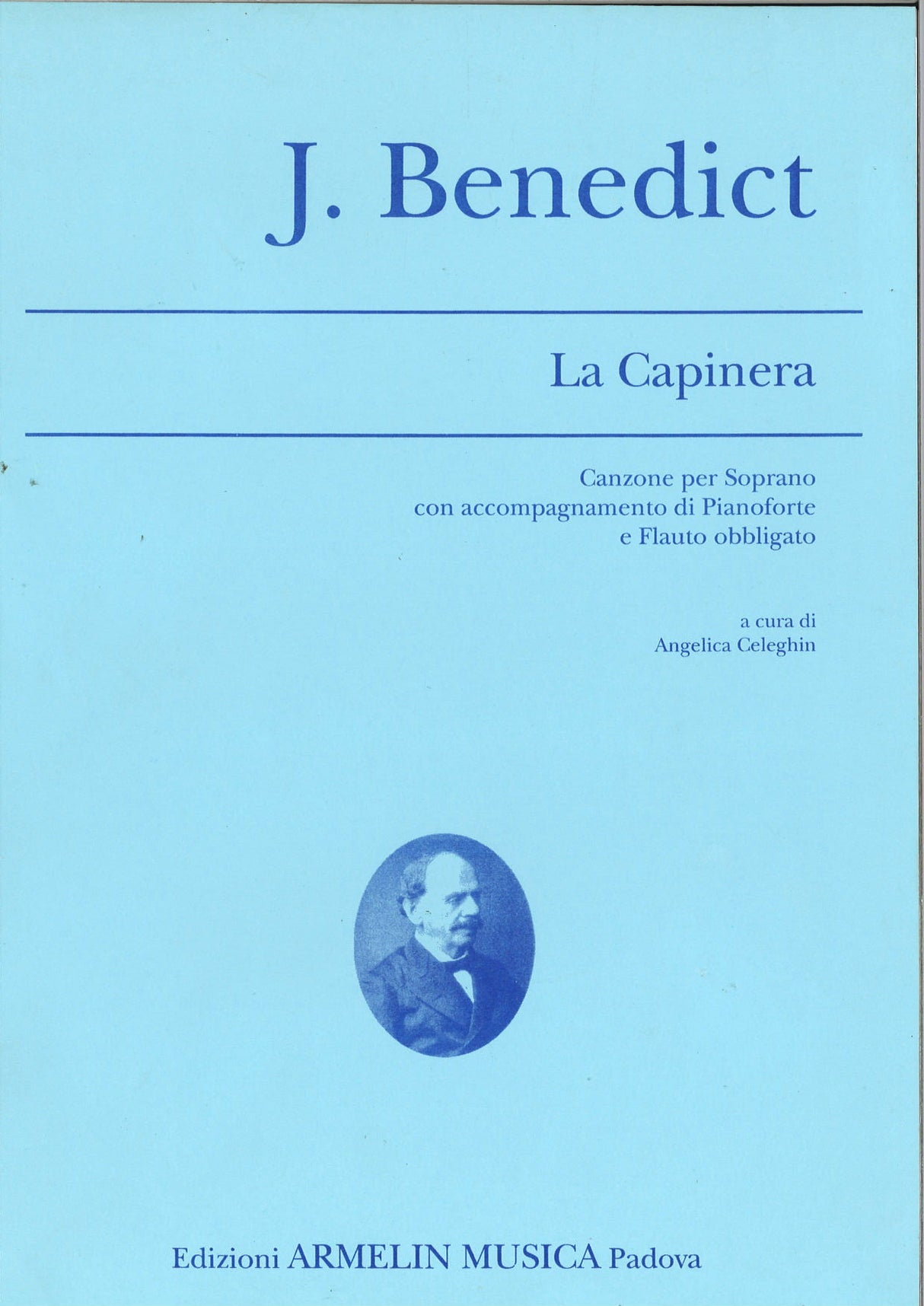 Benedict, Capinera (Sop,Fl,Pf) [I] (Armelin Musica)