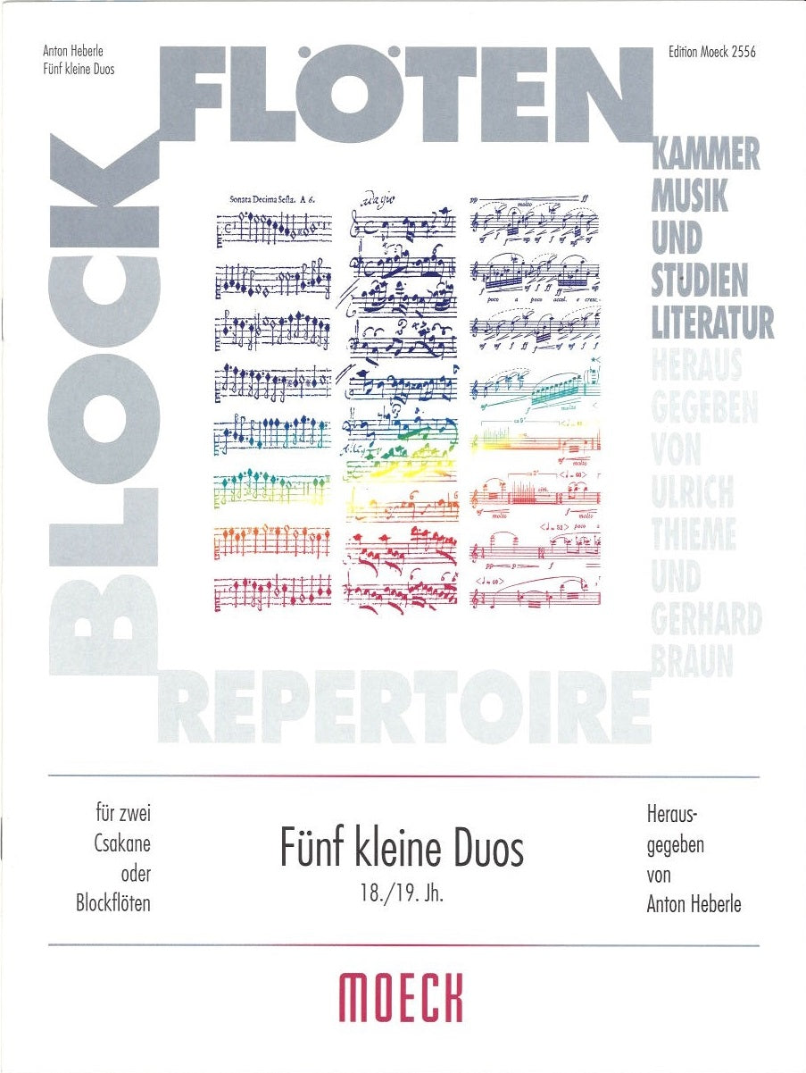 Heberle, 5 kleine Duos (SS Rec) (Moeck)