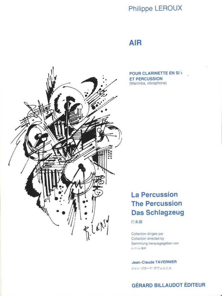 Leroux, Air (Cl,Mar+Vib) (Billaudot)