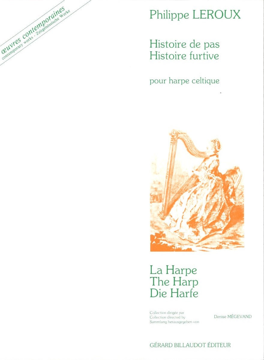Leroux, Histoire de pas, histoire fugiti (Billaudot)