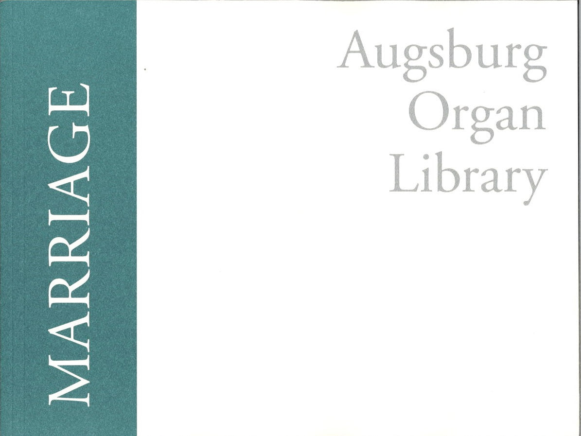 Augsburg Organ Library, Marriage (Augsburg Fortress)