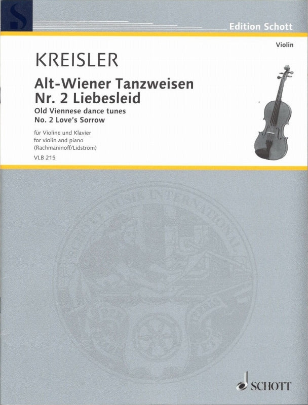 Kreisler, Liebesleid: Concert Transcript (Schott)