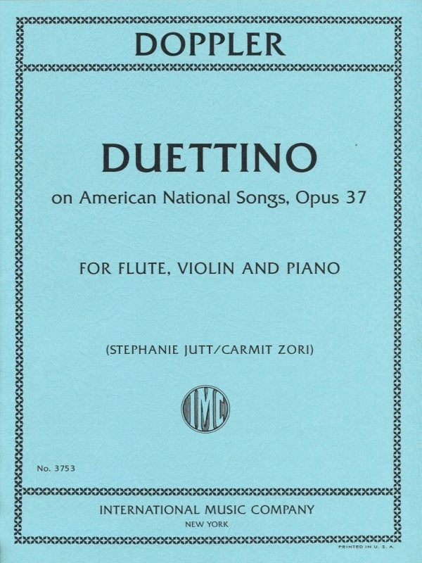 Doppler, Duettino op. 37 (Fl,Vn,Pf) (IMC)