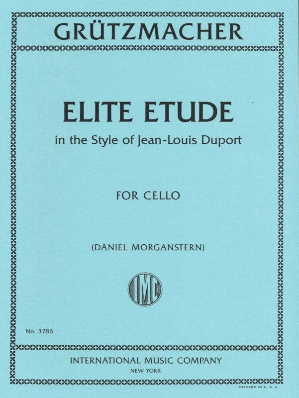 Grutzmacher, Elite Etude (IMC)