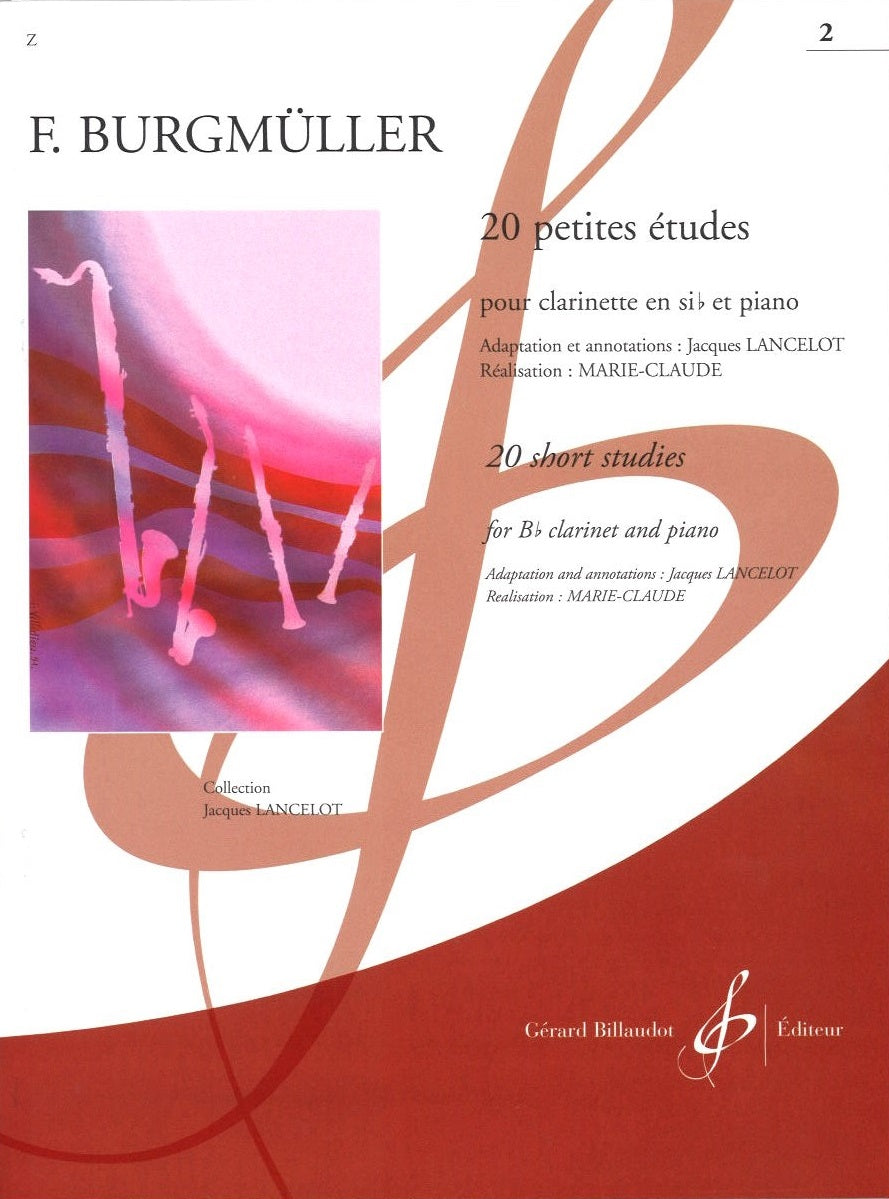 Burgmuller, 20 Petites Etudes, 2 (Billaudot)
