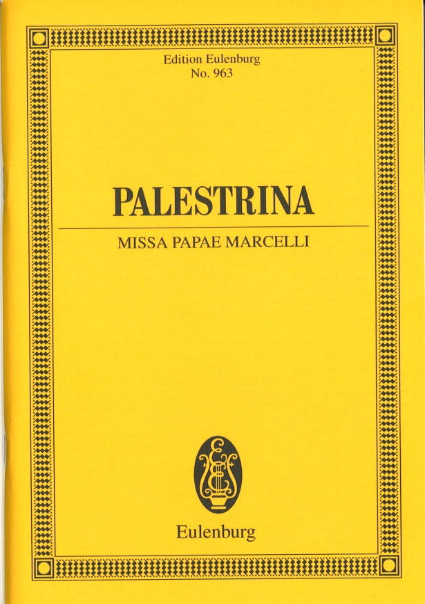 Palestrina, Missa Papae Marcelli (Eulenburg)