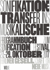 Schroder, Sonifikation: Transfer ins Mus (Wolke Verlag)